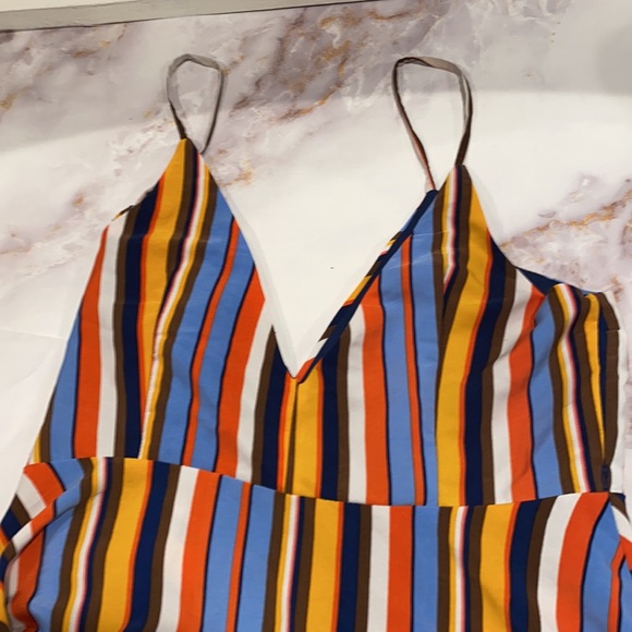 Forever21 colorful wrap dress. SZ M - Picture 7 of 8